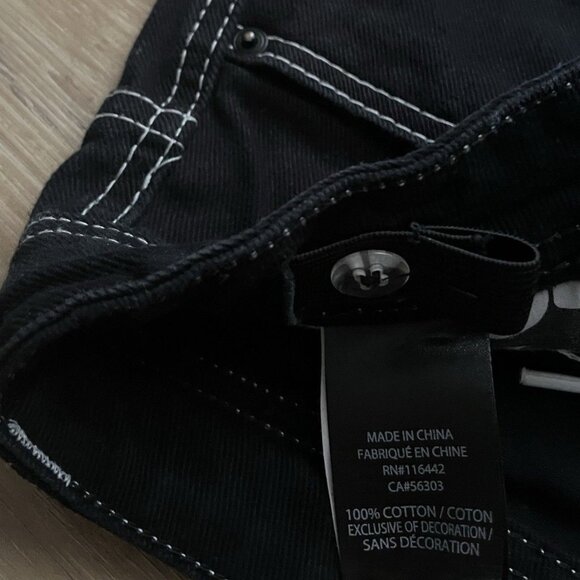 Empyre Denim Black Skate Shorts Inseam 11” - Youth 26 - Picture 8 of 16